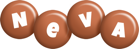 Neva candy-brown logo