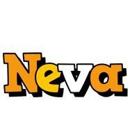 Neva cartoon logo