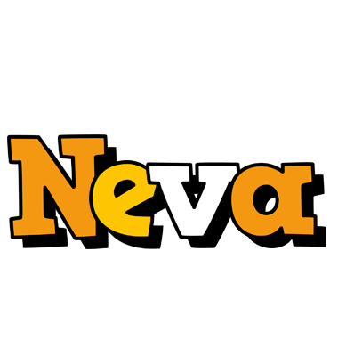 Neva cartoon logo
