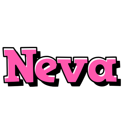 Neva girlish logo