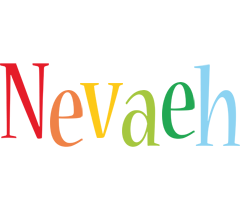 Nevaeh birthday logo