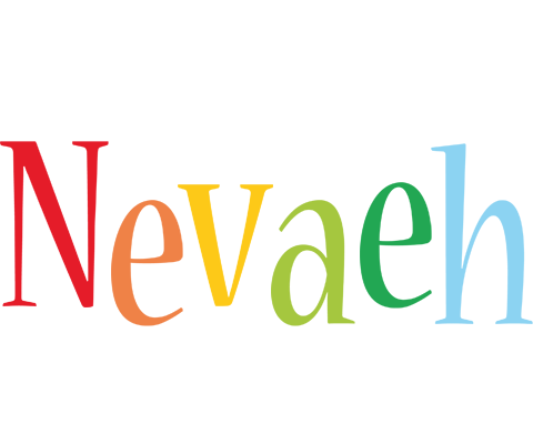 Nevaeh birthday logo