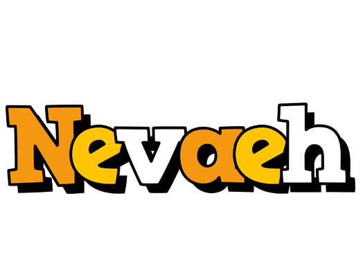 Nevaeh cartoon logo