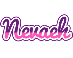 Nevaeh cheerful logo