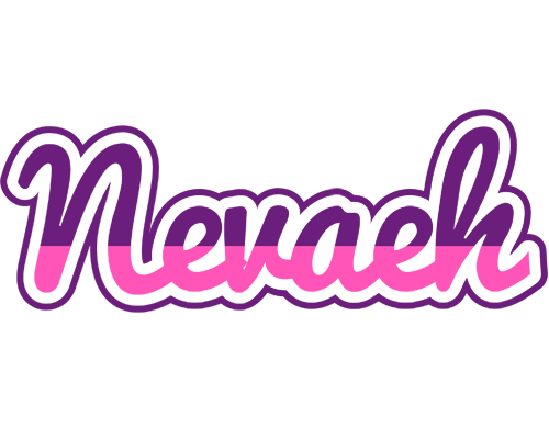 Nevaeh cheerful logo