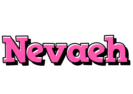 Nevaeh girlish logo