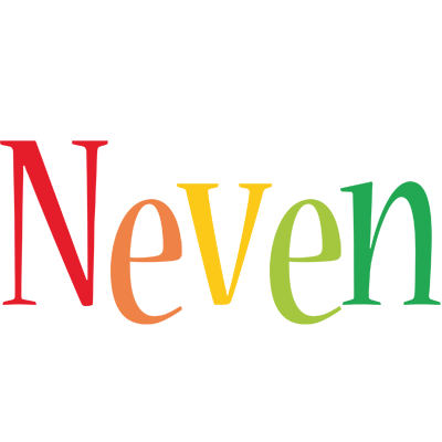 Neven birthday logo
