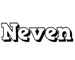 Neven snowing logo