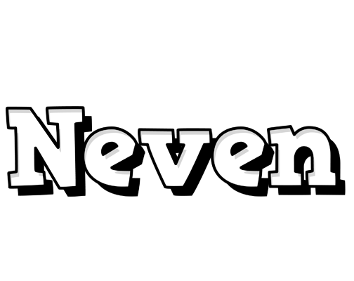 Neven snowing logo