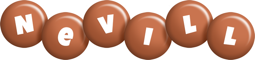 Nevill candy-brown logo