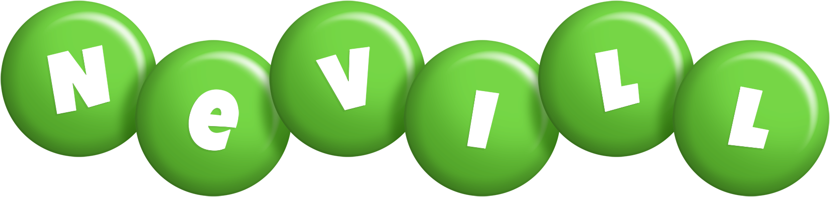 Nevill candy-green logo