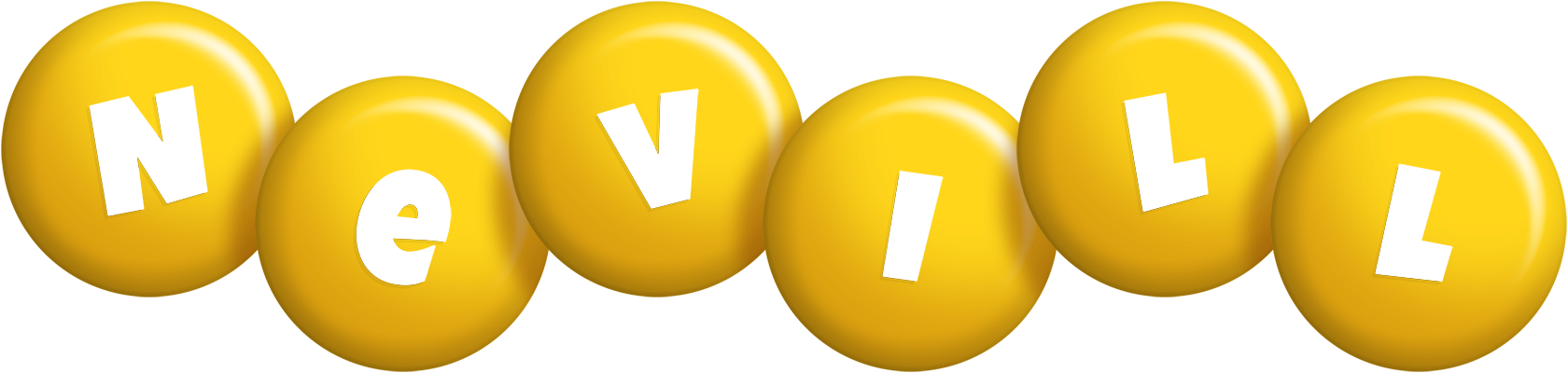 Nevill candy-yellow logo