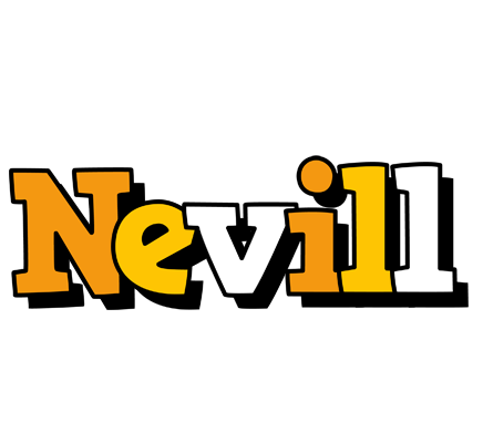 Nevill cartoon logo