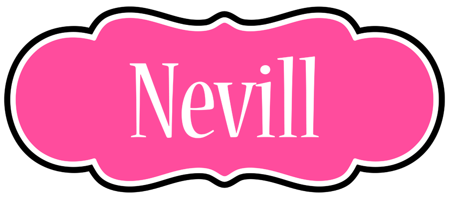 Nevill invitation logo