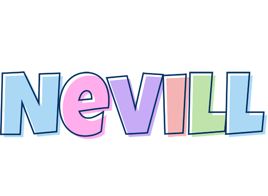 Nevill pastel logo
