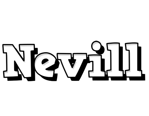 Nevill snowing logo
