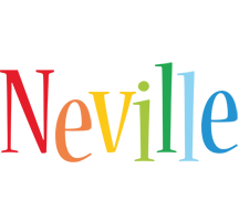 Neville birthday logo