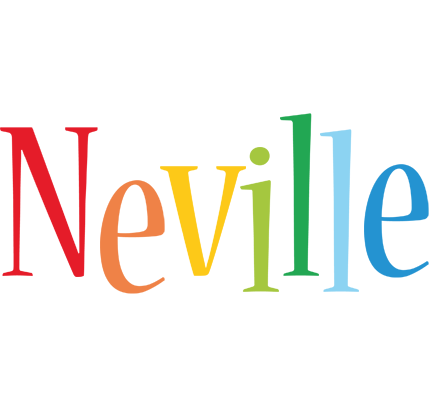 Neville birthday logo