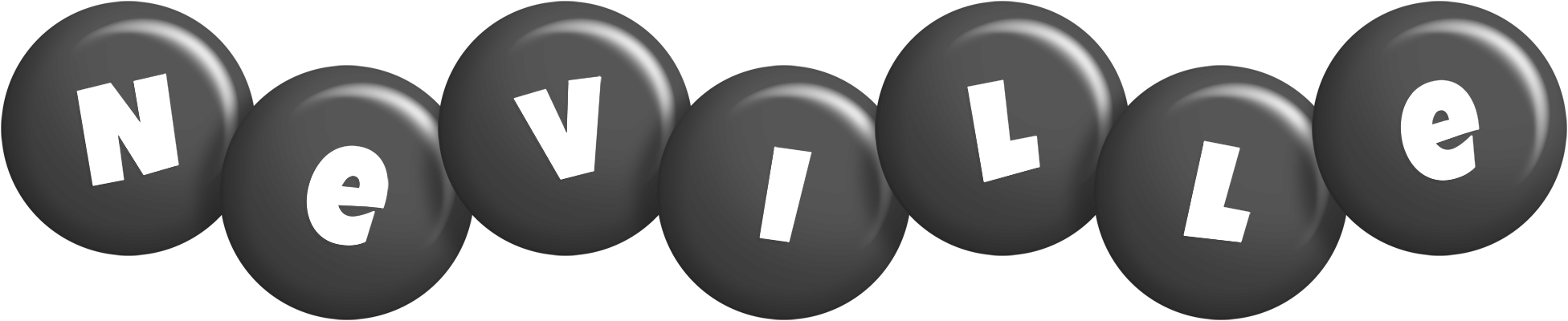 Neville candy-black logo
