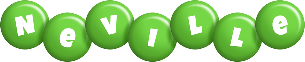 Neville candy-green logo