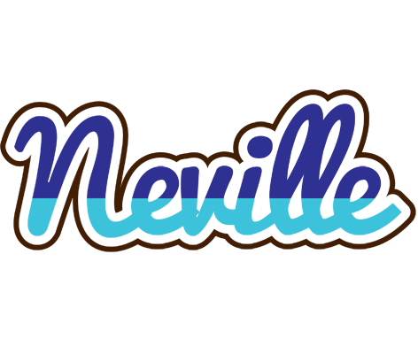 Neville raining logo