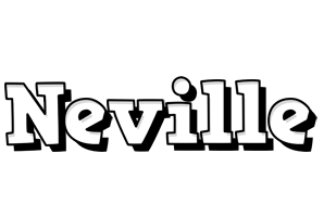 Neville snowing logo