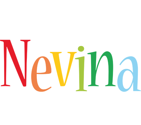 Nevina birthday logo