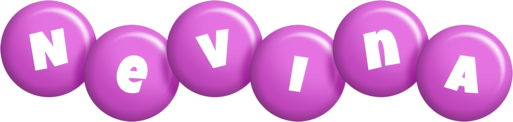 Nevina candy-purple logo