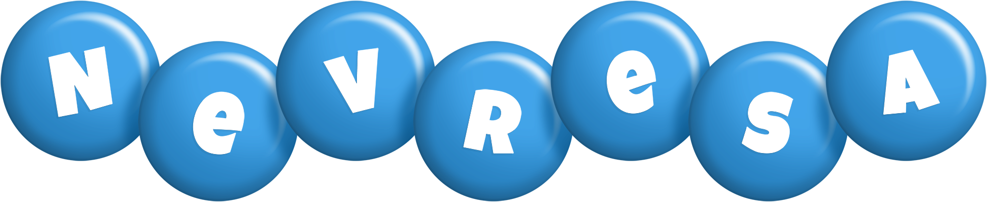 Nevresa candy-blue logo