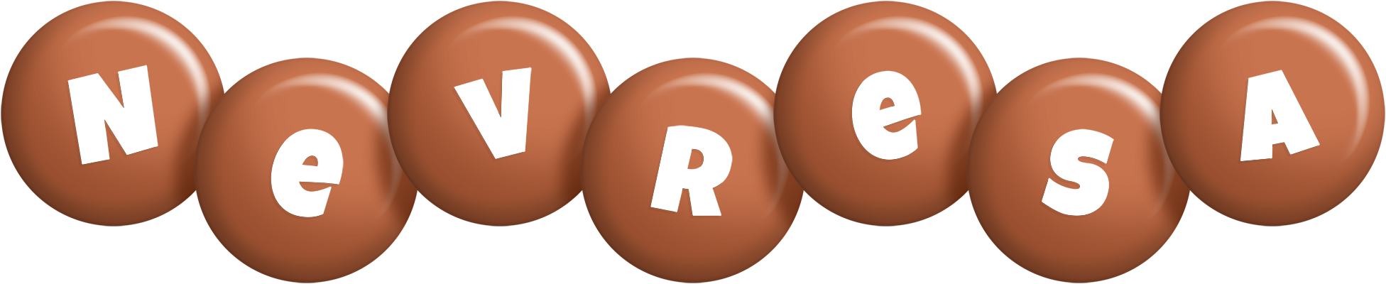 Nevresa candy-brown logo