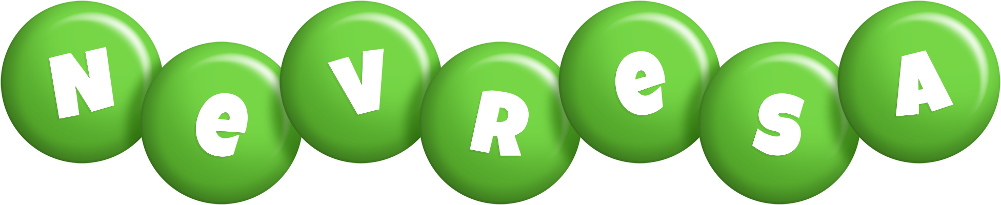 Nevresa candy-green logo