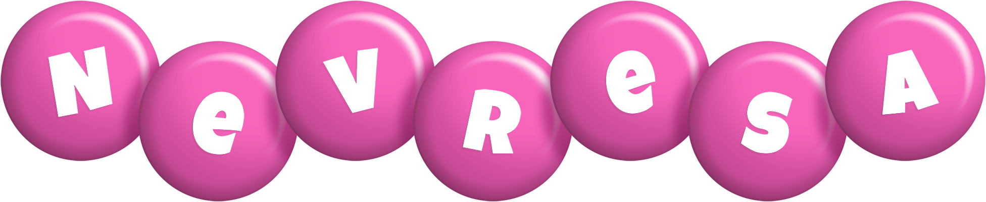 Nevresa candy-pink logo