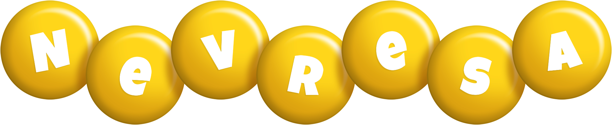Nevresa candy-yellow logo