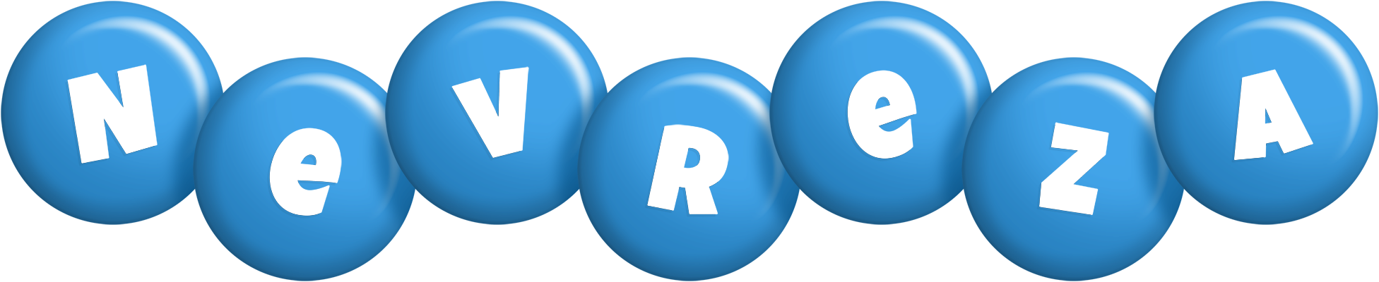 Nevreza candy-blue logo