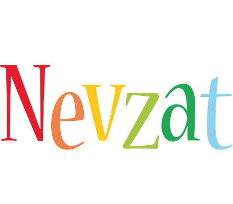 Nevzat birthday logo