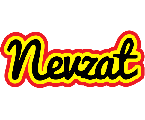 Nevzat flaming logo