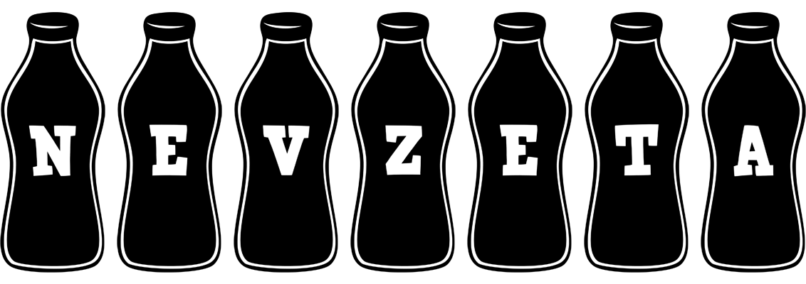 Nevzeta bottle logo
