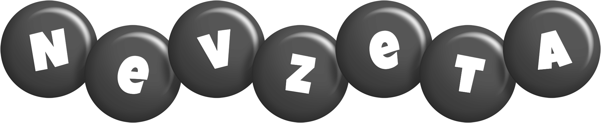 Nevzeta candy-black logo
