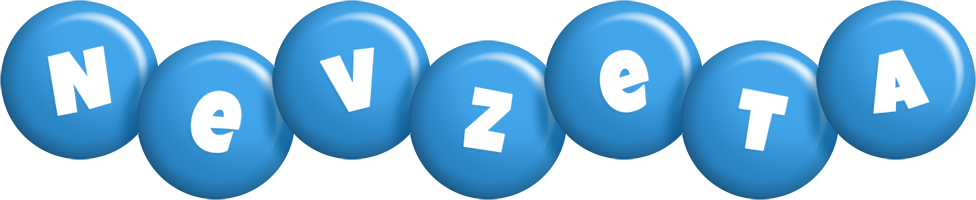 Nevzeta candy-blue logo