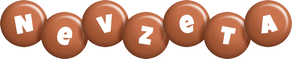 Nevzeta candy-brown logo