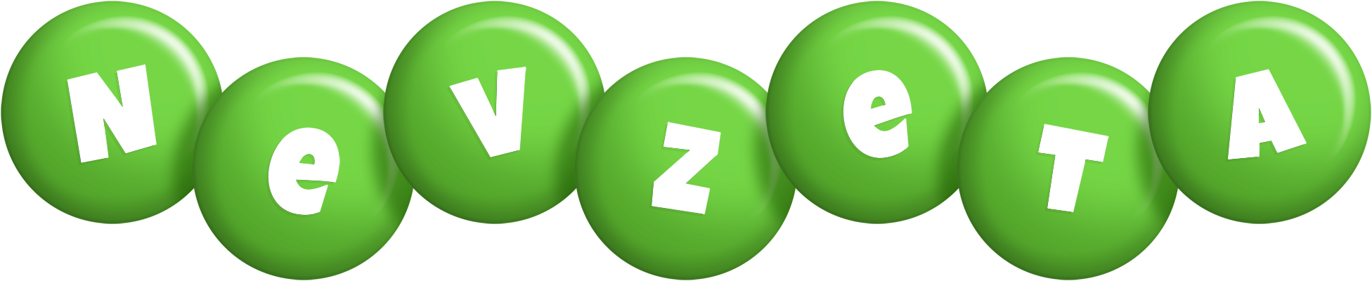 Nevzeta candy-green logo