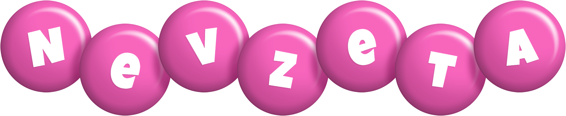 Nevzeta candy-pink logo