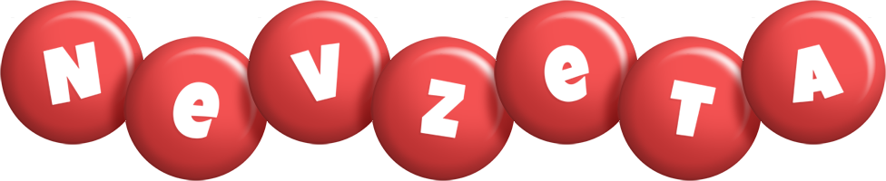 Nevzeta candy-red logo