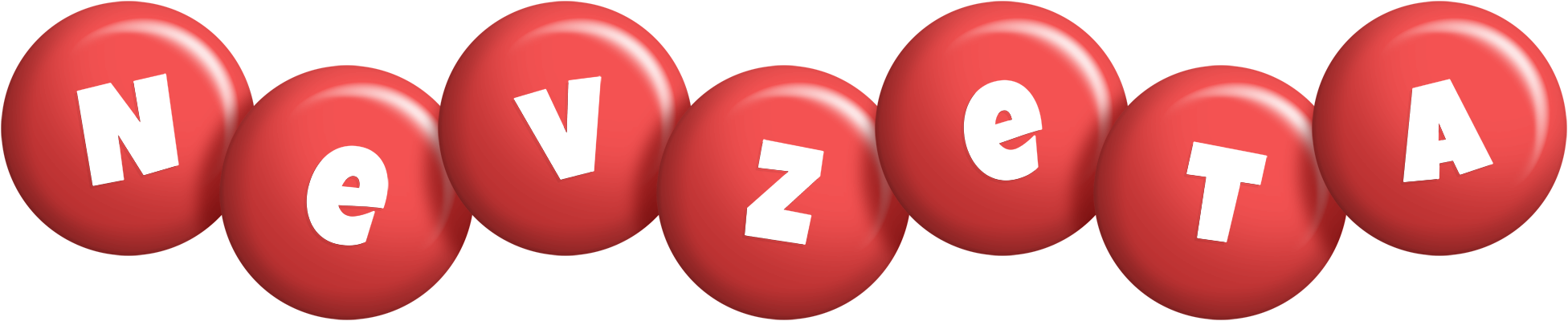 Nevzeta candy-red logo