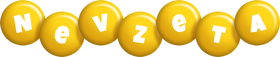 Nevzeta candy-yellow logo