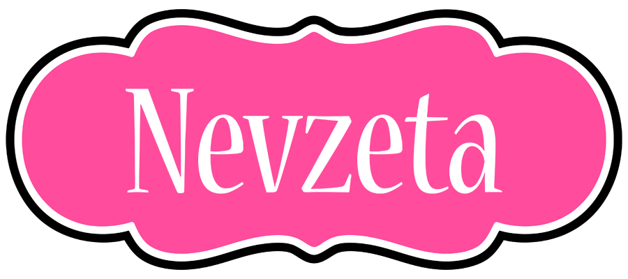 Nevzeta invitation logo