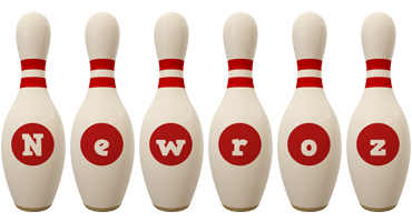 Newroz bowling-pin logo