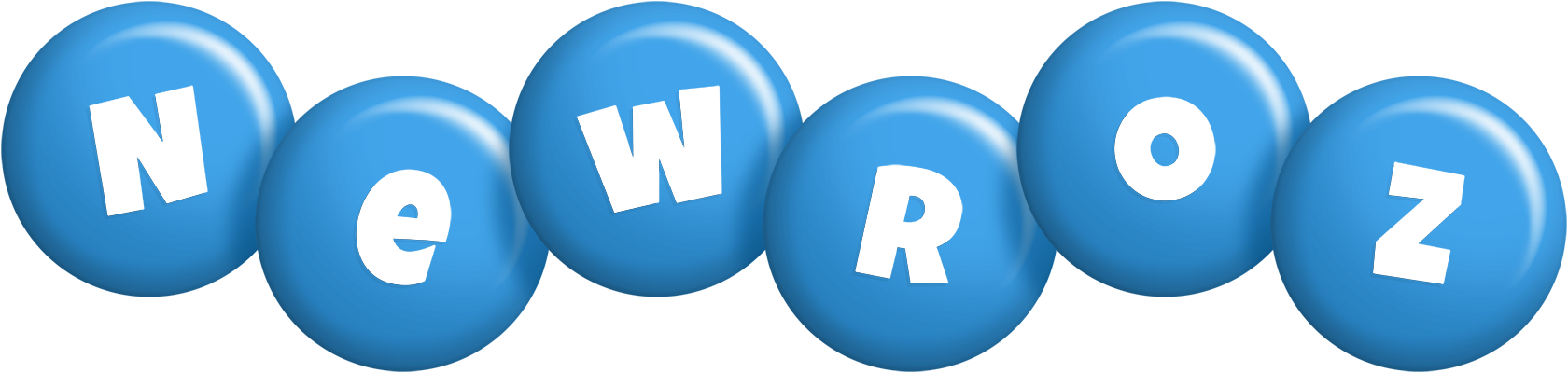 Newroz candy-blue logo