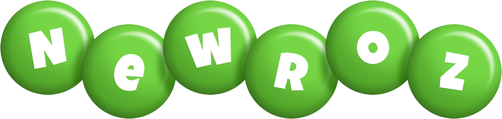 Newroz candy-green logo