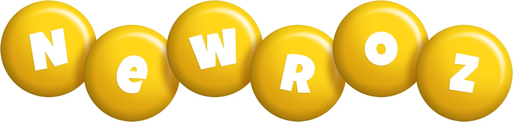 Newroz candy-yellow logo